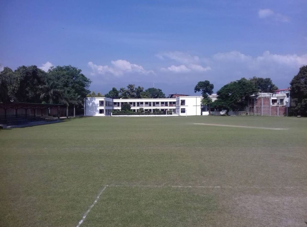 Big ground and Beautiful building of the Col Brown Cambridge School in Dehradun