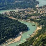 Rishikesh city Ganga river view which is near the best homestay in dehradun